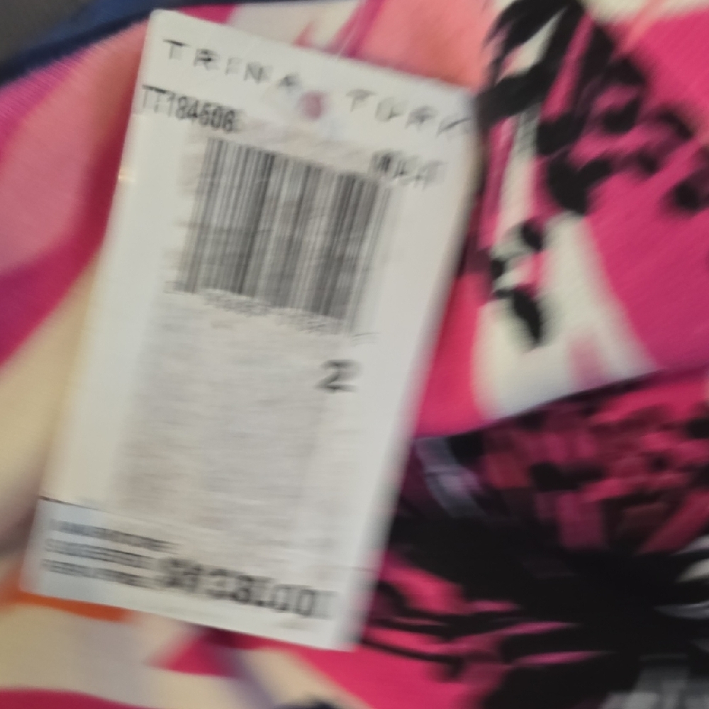 Trina Turk Pink Scoop Neck Fit and Flare Mini Dress - Picture 4 of 4